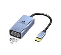 biaze Adaptador USB C a VGA ZH196, convertidor tipo C 3.1 a VGA, Full HD tipo C a VGA, compatible con iPhone 15 Plus Pro Max, MacBook Air 2022, iPad, iMac, Samsung Galaxy Tab, Dell XPS, Surface