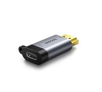biaze ZH288 - Adaptador USB C hembra a HDMI macho, 4 K @ 60 Hz, 2 K a 120 Hz, convertidor unidireccional, adaptador HDMI, conexión de tabletas o portátiles con salida HDMI a un monitor tipo C, Plug