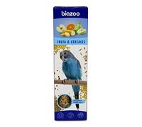 Biazoo - Barritas de Fruta y Cereales para Periquitos - Pack 10 Cajas
