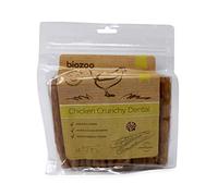 Biazoo Dental Crujiente de Pollo 500 grs Fórmula porosa Que favorece la higiene bucal y Ayuda a Reducir sarro. Premio Irresistible