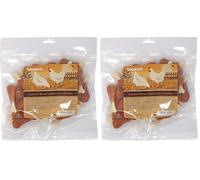 Biazoo Muslito de Pollo y Calcio 500 grs Snacks para Perros Apto para Todas Las Razas y tamaños. Snack Altamente digerible y con un Alto conteido en proteína (Paquete de 2)