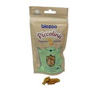 Biazoo Pack 12 Bolsas -Galletas crujientes con Salmón y Catnip 50g. Snack para Gatos fáciles de digerir y sin azúcar añadido. con Omega 3 y 6