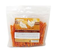 Biazoo Tiras Finas de Pollo desecado 500 grs Snacks para Perros Apto para Todas Las Razas y tamaños. Snack Altamente digerible y con Alto Contenido en proteína.