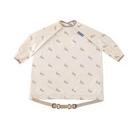 BIBaDO - Baberos de manga larga para bebés - Niños pequeños de 6 a 36 meses - Babero de destete - Fácil de limpiar y tela suave - Se fija a la silla alta y mesas - Impermeable - Lavable a máquina -