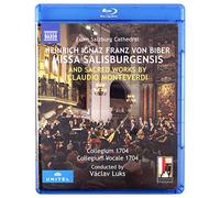 Biber, H.I.F. von: Missa Salisburgensis / Monteverdi, C.: Sacred Works (Collegium Vocale 1704, Collegium 1704, Luks) (NTSC) [Blu-ray]