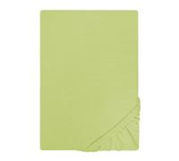 Biberna 77155/426/041 - Sábana bajera ajustable elástica, para una cama de 140 x 200 cm hasta 160 x 200 cm, color verde pistacho