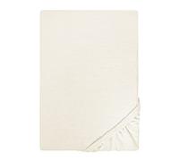 Biberna 77155/555/041 - Sábana bajera ajustable elástica, para una cama de 140 x 200 cm hasta 160 x 200 cm, color natural