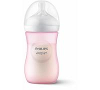 Philips AVENT Natural Response SCY903/11 Biberón 260ml, color rosa, tetina T3