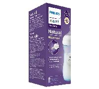 Biberón Avent Natural Response 3.0, azul, 260 ml