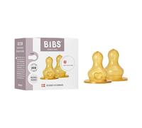 Biberon BIBS - Tettarella - Confezione da 2. Anti-coliche. Tettarelle di ricambio per biberon Baby BIBS. Tettarella tonda.