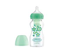 Biberon boca ancha PP Options+ 270ml - Verde estrellas , 270 ml