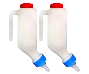 Biberón Con Mango Graduado - Herramienta De Alimentación Para Animales Jóvenes, Accesorio Para El Cuidado Del Parto De Cachorros De Vacas | Crianza De Ganado Terneros De Emergencia, Alimentación Con L