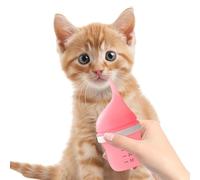Biberón de alimentación para Cachorros, Botella de Leche para Gatos y bebés, Botella de de 40 ml, Reutilizable, para pezón, para Cachorros, Botella de Leche de Silicona para Perros