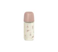 Biberón de Vidrio Wonderland 2026 - Conejo rosa , 240 ml