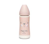 Biberón Hygge Baby - Flujo Denso 360 ml Conejo Rosa Suavinex