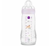 Biberon - MAM BABY - Easy Active - +6 mois - 330 ml - Tétine débit X - Lilas