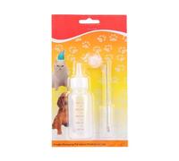 Biberón Para Gatitos | 50ml Biberones De Enfermería Para Alimentar Leche De Mascotas | Juego De Comederos Para Animales Pequeños Como Gatos, Conejos, Ardillas Y Hurones Para Clínica, Viaje Y Uso Diari