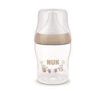 NUK Perfect Match Biberón | 0+ meses | 150 ml | Biberón anticólicos | PP | Indicador de control de temperatura | Mono | 1 unidad