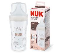 Nuk - Biberón Perfect Match 260 ml Arcoíris