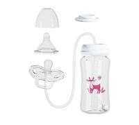 Biberón Tipo Pacifier, Dosificador Ajustable A Prueba De Fugas, Portátil Y Ajustable Para Almacenamiento De Leche Materna, Uso En Casa, Viajes, Guardería