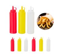 Biberones cocina botellas de salsas 400 ml 18 unidades biberones dispensadores