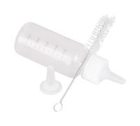 Biberones para Cachorros,50ml Biberones De Enfermería para Alimentar Leche De Mascotas - Kit De Pezones para Alimentador con Cepillo De Limpieza para Viajes Al Aire Libre Lactancia Camping Picnic