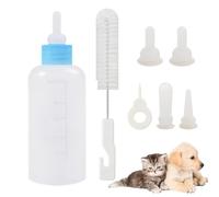 Biberones Para Cachorros Para Lactancia, Biberón Para Gatitos | Kit De Biberones De Lactancia Para Gatos Pequeños De 7 Piezas - Para Animales Pequeños, Tetina De Alimentación Para Mascotas Co