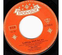 BIBI JOHNS - Aber nachts in der Bar/Liebling, bleib bei mir (7" Vinyl Single)(1958)(Polydor 23598)