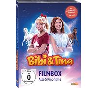 Bibi & Tina – Kiddinx Entertainment – DVD – Caja de películas 1-5 (Alemania)