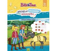 Bibi & Tina: Rätseln Stickern Kümmern: Pflege Fohlen Felix!: Interaktives Stickerbuch für Kinder ab 5 Jahren ¿Die Bibi & Tina Geschenkidee