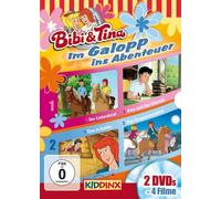 Bibi und Tina - Im Galopp ins Abenteuer: Der Liebesbrief/Alex und das Internat/Tina in Gefahr/Das Gespensterpferd [Alemania] [DVD]
