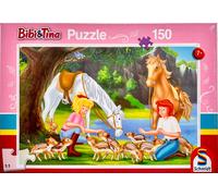 Bibi Y Tina En La Cantera Schmidt Juegos 150 Piezas Juego De Mesa Puzzle 56050