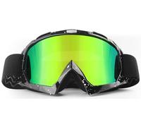 BIBIRE Gafas de moto,Dirt Bike ATV MX Off-Road Goggles, Prueba de Viento a Prueba de Polvo Gafas de Motocross, para Ciclismo OffRoad Racing/Esquí/Escalada