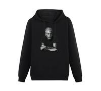 bibizan Anthony Bourdain Hoody Unisex Ptinted Hoodies Long Sleeve Men's Hooded with Pocket Black XXL