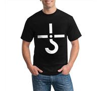 bibizan Blue Oyster Cult Unisex 100% Cotton Short-Sleeve T-Shirts Black M