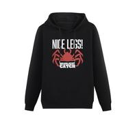 bibizan Deadliest Catch-Nice Legs ! Hoody Unisex Ptinted Hoodies Long Sleeve Men's Hooded with Pocket Black XL