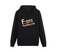 bibizan Franz Ferdinand Hoody Unisex Ptinted Hoodies Long Sleeve Men's Hooded with Pocket Black XL