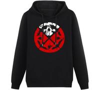 bibizan Life of Agony Rock Hoody Unisex Ptinted Hoodies Long Sleeve Men's Hooded with Pocket Black M