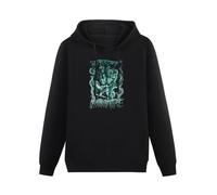 bibizan Memphis May Fire Pirate Metalcore of Mice & Men Miss May I Hoody Unisex Long Sleeve Hooded with Pocket Black M