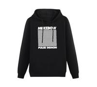bibizan Merzbow Pulse Demon Hoody Unisex Ptinted Hoodies Long Sleeve Men's Hooded with Pocket Black L