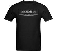 bibizan Mesa Boogie Logo Shirts Unisex 100% Cotton Short-Sleeve T-Shirts Black L