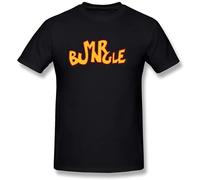 bibizan Mr.Bungle Logo Unisex 100% Cotton Short-Sleeve T-Shirts Black XXL