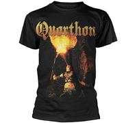 bibizan Quorthon Hail The Hordes Unisex 100% Cotton Short-Sleeve T-Shirts Black XXXL