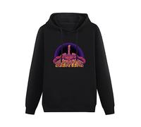 bibizan Scorpion Rock Band Hoody Unisex Ptinted Hoodies Long Sleeve Men's Hooded with Pocket Black L
