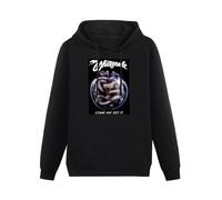 bibizan Whitesnake Come An' Get It Hoody Unisex Ptinted Hoodies Long Sleeve Men's Hooded with Pocket Black S