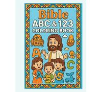 Bible ABC & 123: Coloring Book