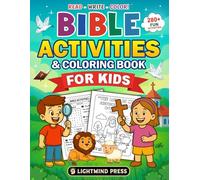Bible Activities & Coloring Book For Kids: 280+ Fun Activities Including Trivia, Fill-In, Drawing, Coloring, and More!