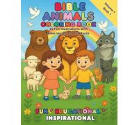 Bible Animals Coloring Book: 45 Fun Illustrations with Bible Verses and Fun Facts