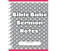Bible Babe Sermon Notes: ADHD Friendly Sermon Notes/ Coloring Book