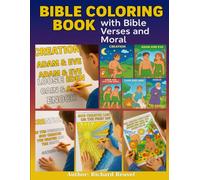 Bible Beginnings to Color: From Creation to Enoch - With Verses and Moral Lessons for Children